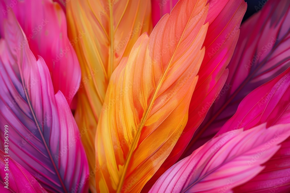 Colorful Feather Pattern Colorful Feather Pattern