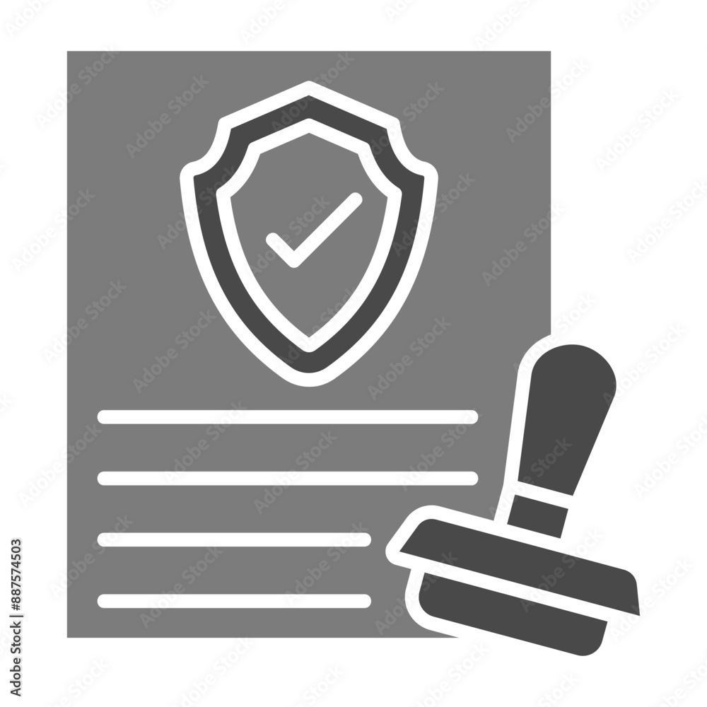 Obraz premium Approval Icon