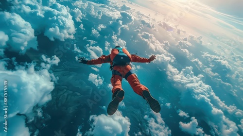sky diving