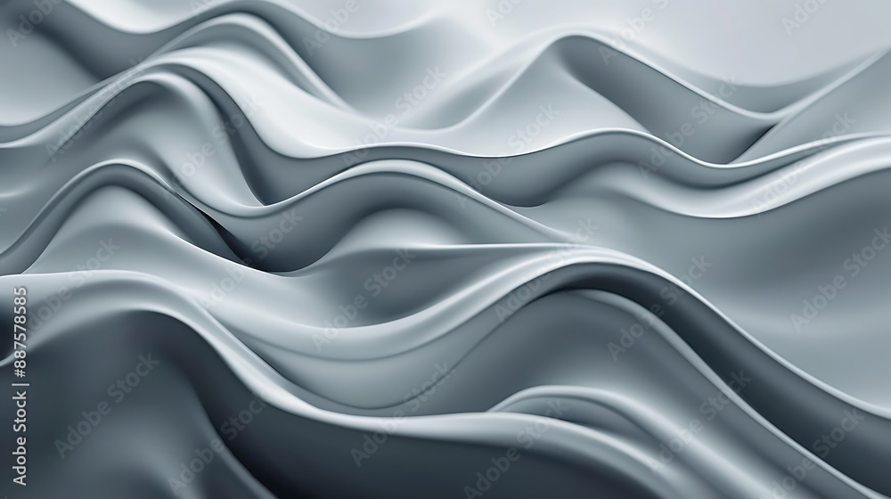 Geometric wave background. White and black. Geometric wave background. White and black.