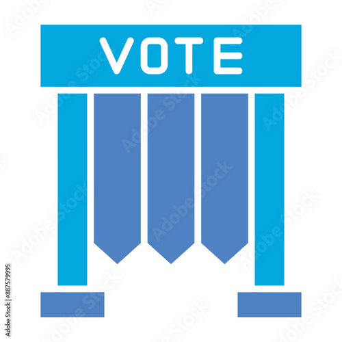 Voting Booth Icon