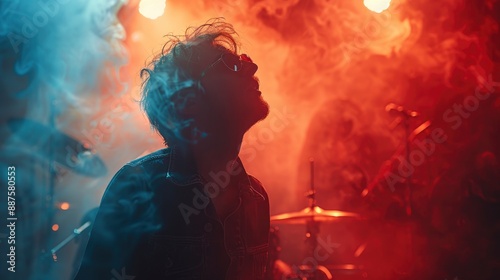 Cheerful Musicians On Stage, Lively And Engaging, High Quality Background