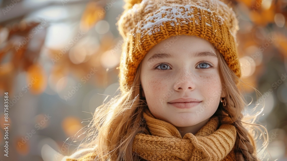 Closeup Portrait Of A Happy Young Girl, Joyful And Radiant, High Quality Background Closeup Portrait Of A Happy Young Girl, Joyful And Radiant, High Quality Background