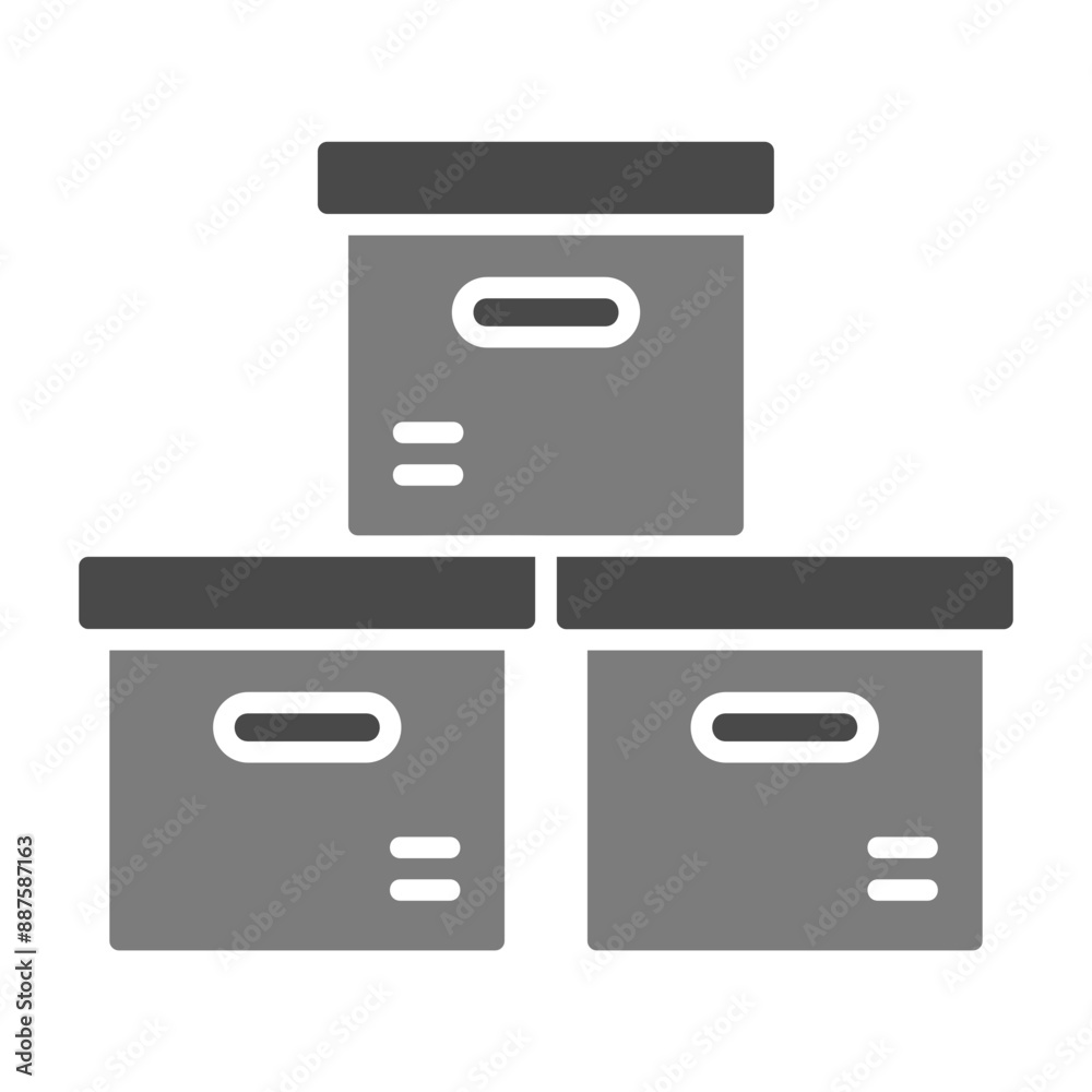 Boxes Icon Boxes Icon