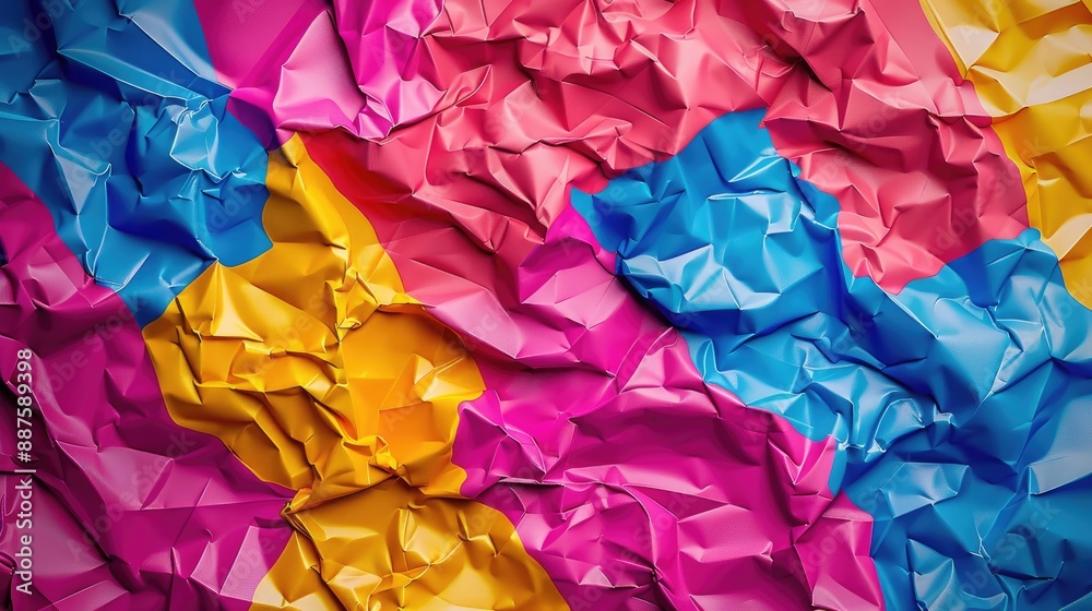 Background design with crumpled paper effect Background design with crumpled paper effect