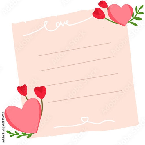 Heart doodle set i draw by hand Romantic and love illustrations