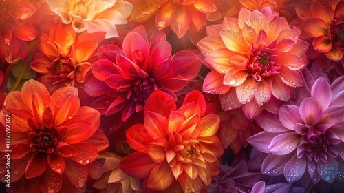 Vibrant Dahlia Bouquet