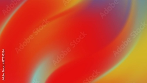 Abstract colorful red, blue and yellow gradient motion background