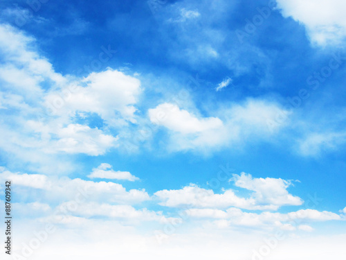 ふんわり雲の空 