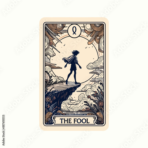 The Fool Tarot Card: Serenity at the Edge