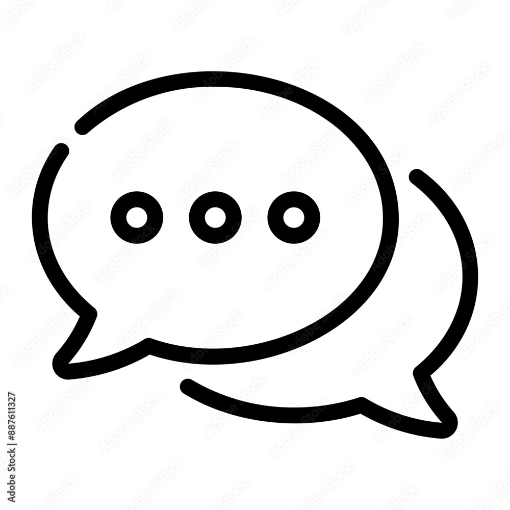 © Barudak Lier - comment Line Icon