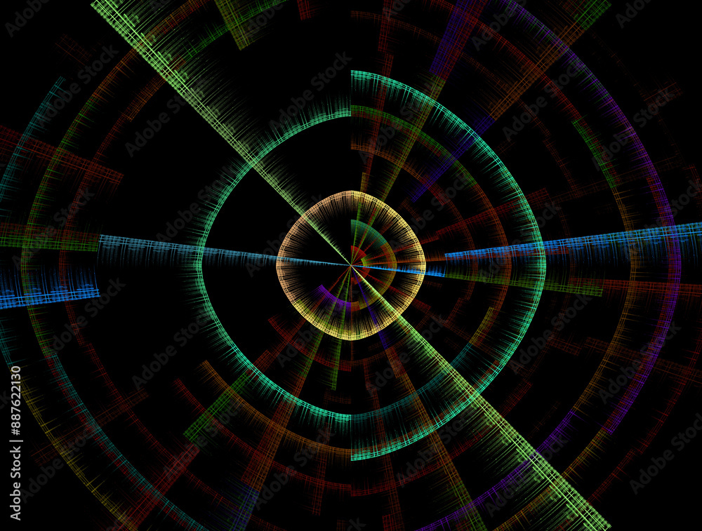 Imaginatory fractal abstract background Image Imaginatory fractal abstract background Image