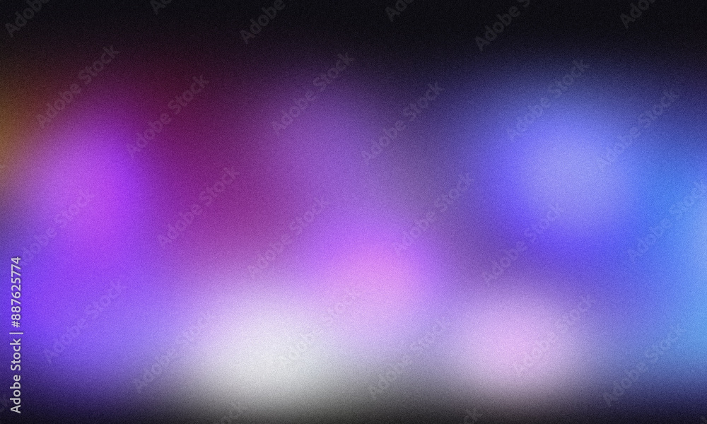 Obraz premium Blurry gradient with textured grainy background and seamless color shifts
