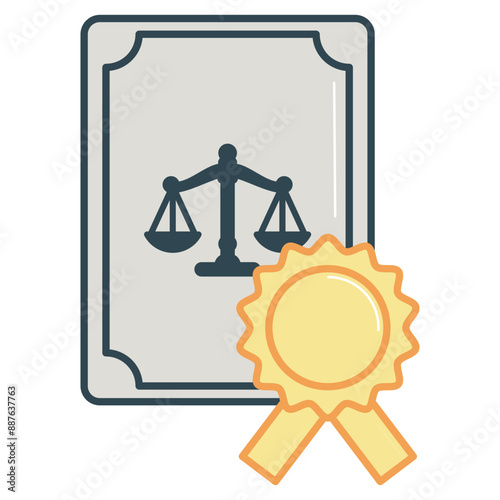 Lawyer Element Vector