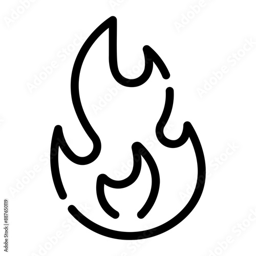 fire Line Icon