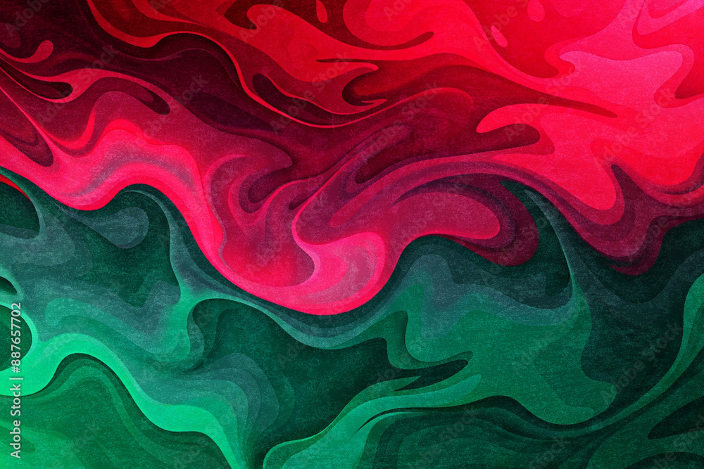 Obraz premium Handcrafted Harmony background, background hand drawn grain texture
