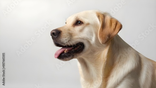 golden retriever dog Generative AI © Fazal