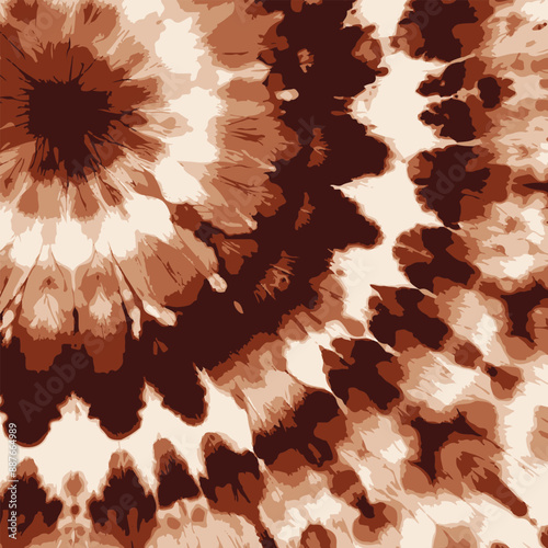 Tie Dye brown abstract background