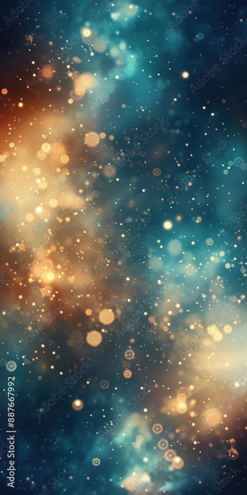 Fototapeta premium Abstract Space Background Illustration