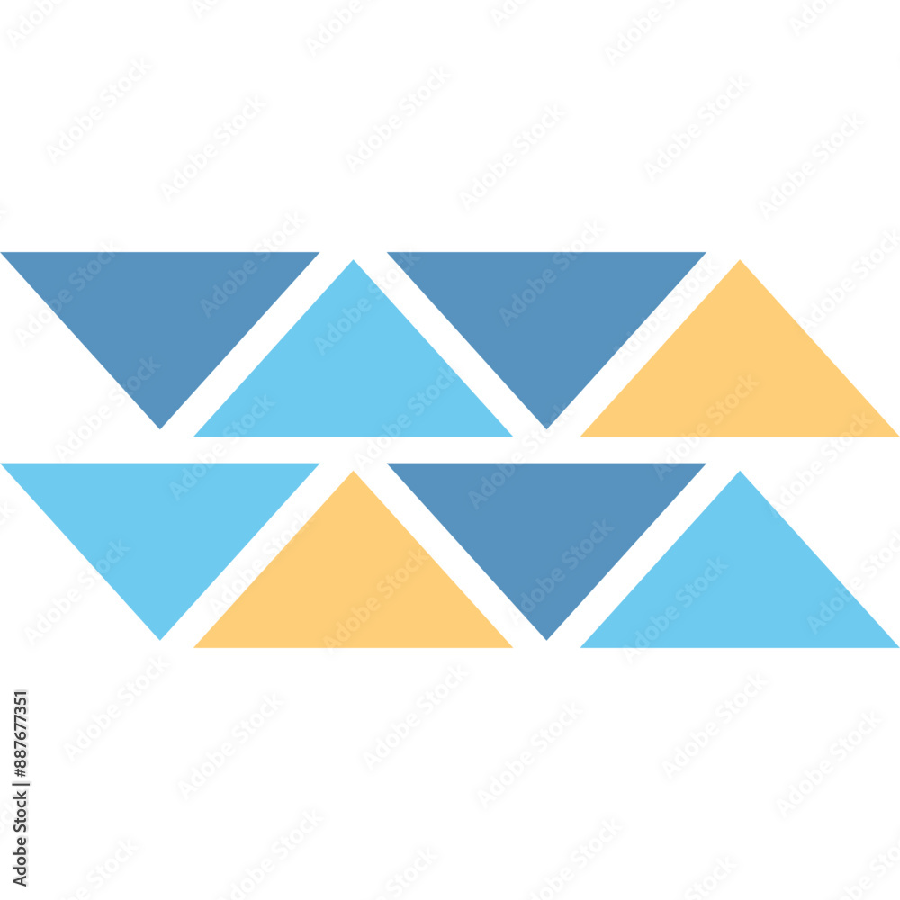 Triangle Geometric Pattern