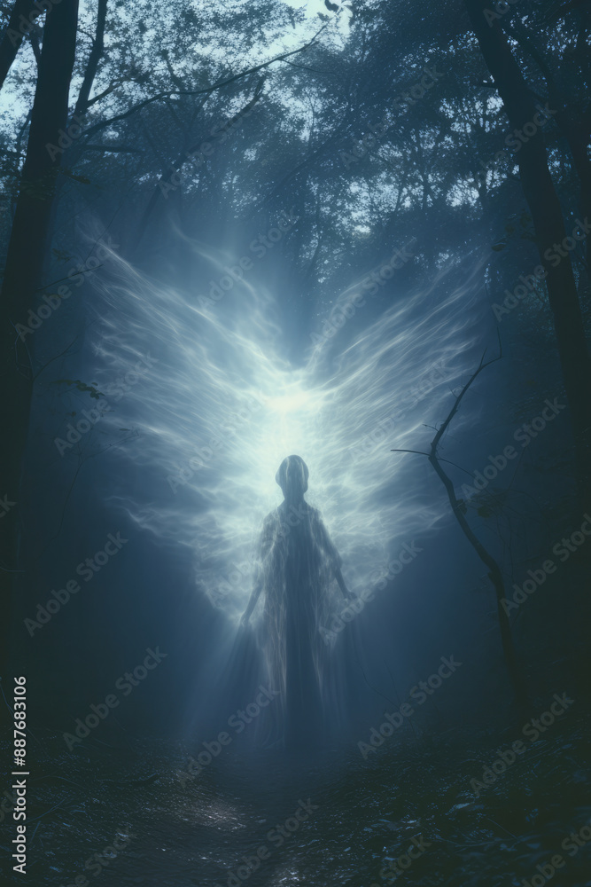 Fototapeta premium 人間, 神, 天使, 悪魔, 怪物, 神秘的, ファンタジー, ホラー, human, god, angel, devil, monster, mystical, fantasy, horror