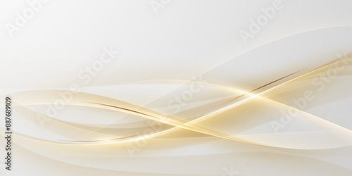 golden abstract background with luxury vector illustration