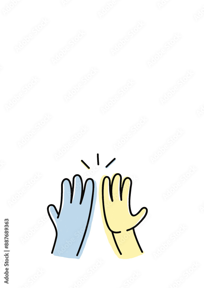 Fototapeta premium Hi-Five