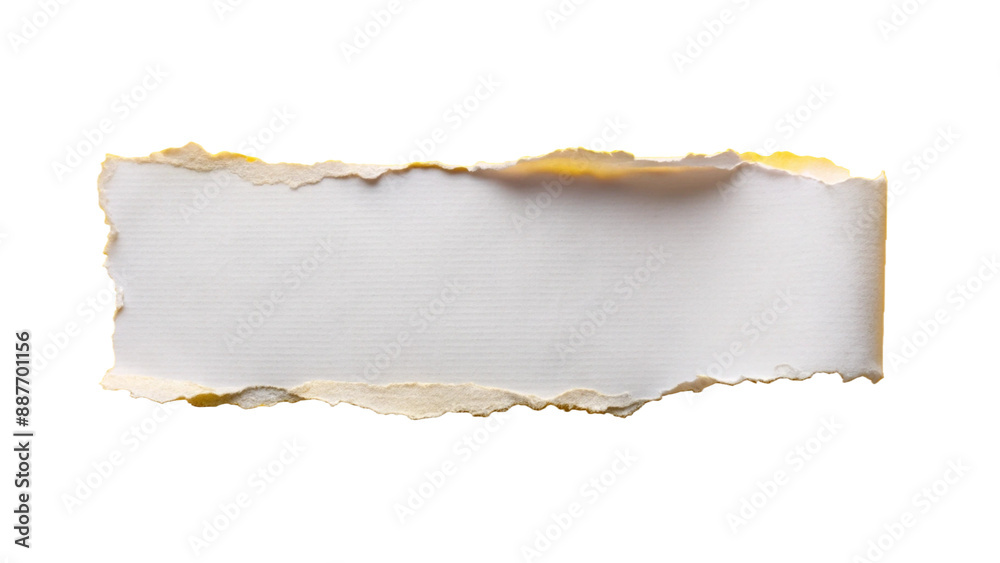 Torn ripper paper sheet Texture isolated on transparent background
Torn ripper paper sheet Texture isolated on transparent background