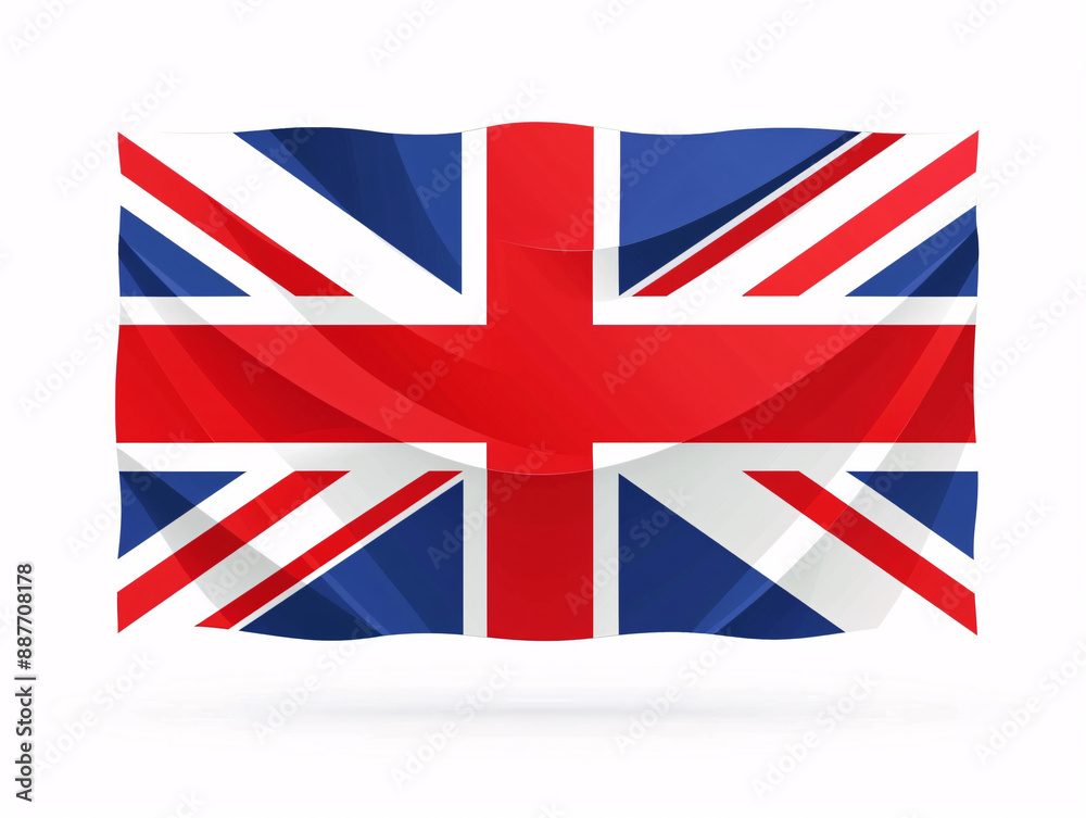 a flag with a red white and blue flag a flag with a red white and blue flag