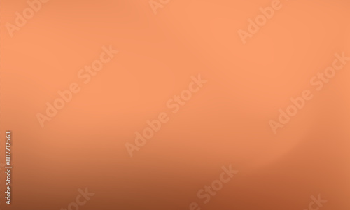 Copper texture background. Vector shine metallic mesh gradient template with elegant and clean style