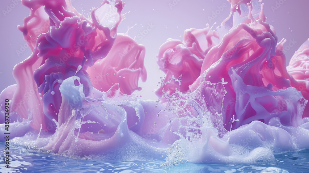Abstract clouds of swirling pink, purple, and blue, ethereal and dreamlike atmosphere, intricate textures Abstract clouds of swirling pink, purple, and blue, ethereal and dreamlike atmosphere, intricate textures