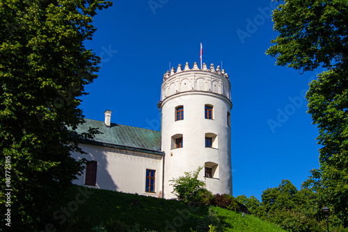 Royal Casimir castle in old town of Przemysl city, Poland