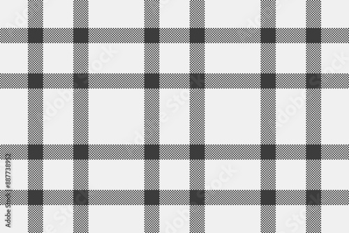 Seamless tartan plaid of fabric textile pattern with a vector background texture check.