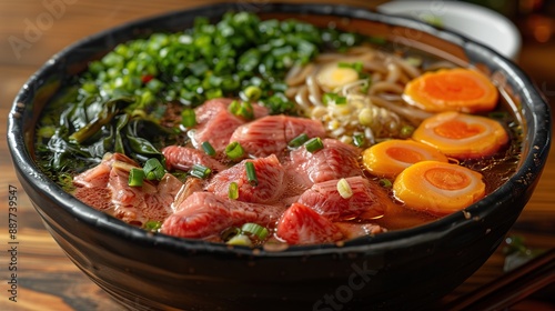 Delicious Japanese Beef Noodle Soup