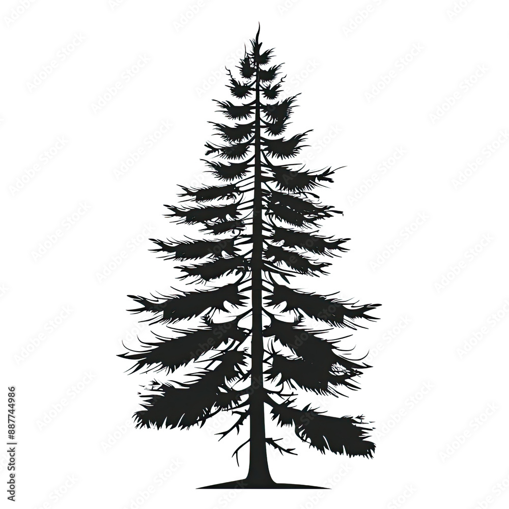 Fototapeta premium Plant And Tree, Generative AI