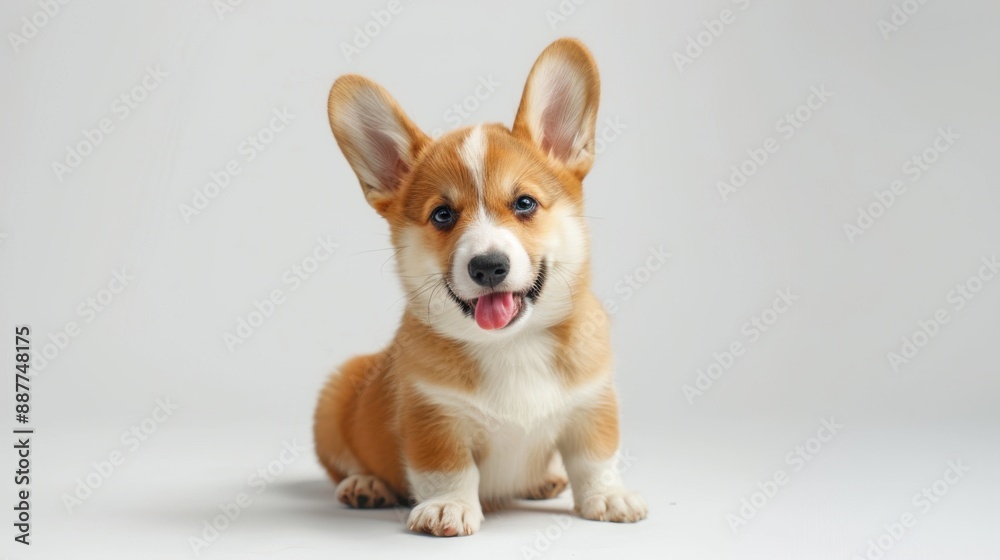 The Cute Corgi Puppy The Cute Corgi Puppy