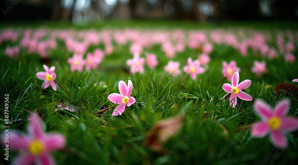 Fototapeta premium flowers in the garden