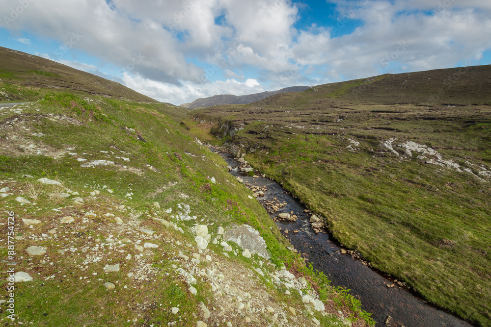 Obraz premium An Port Landscape. Donegal. Ireland