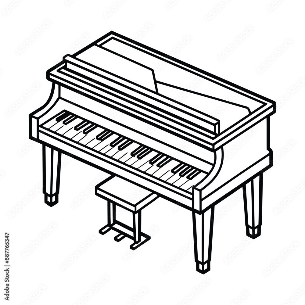 Song instrument silhouette vector art illustration Song instrument silhouette vector art illustration