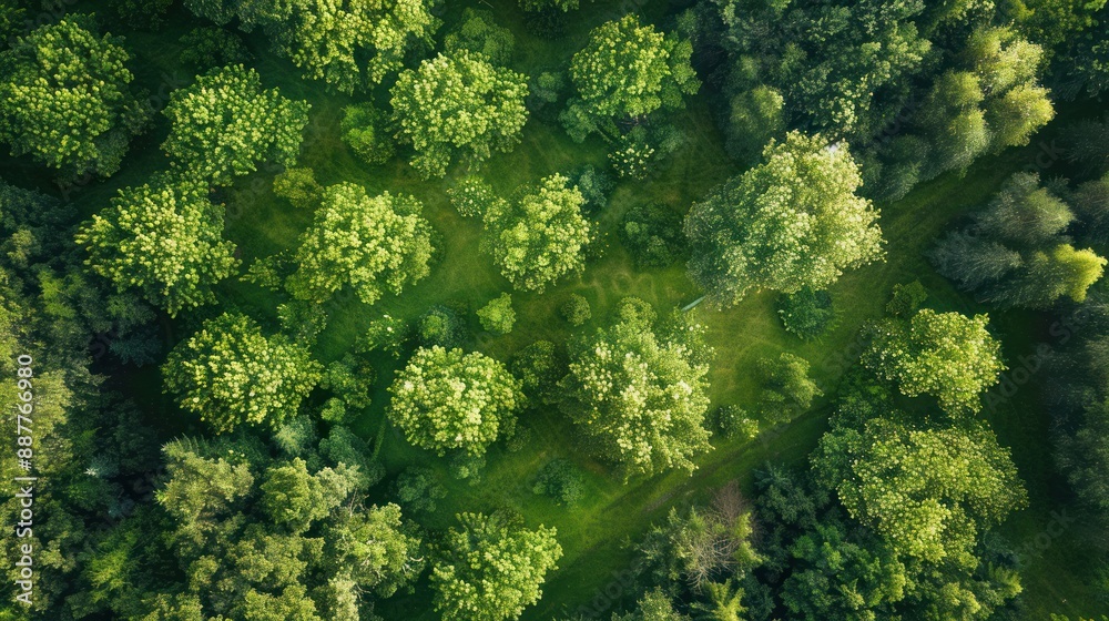 Aerial View of Lush Greenery Aerial View of Lush Greenery