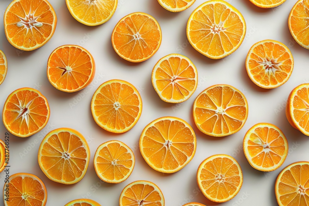 Orange Slices Pattern Orange Slices Pattern