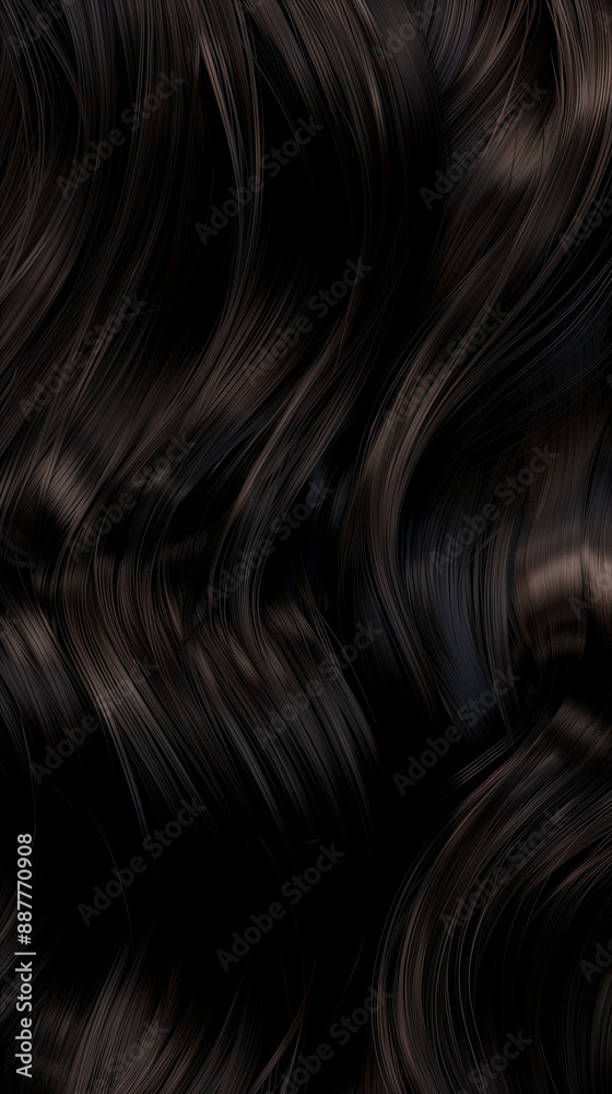 High detailed close-up photo of a colorful curls of hair. Hair dyeing in a beauty salon High detailed close-up photo of a colorful curls of hair. Hair dyeing in a beauty salon