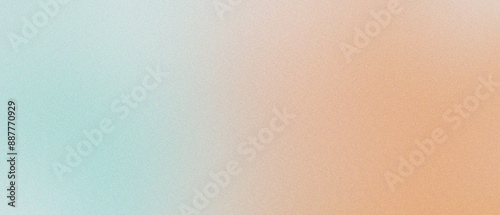 Soft Peach to Teal Gradient Texture: Elegant Background for Design and Decor