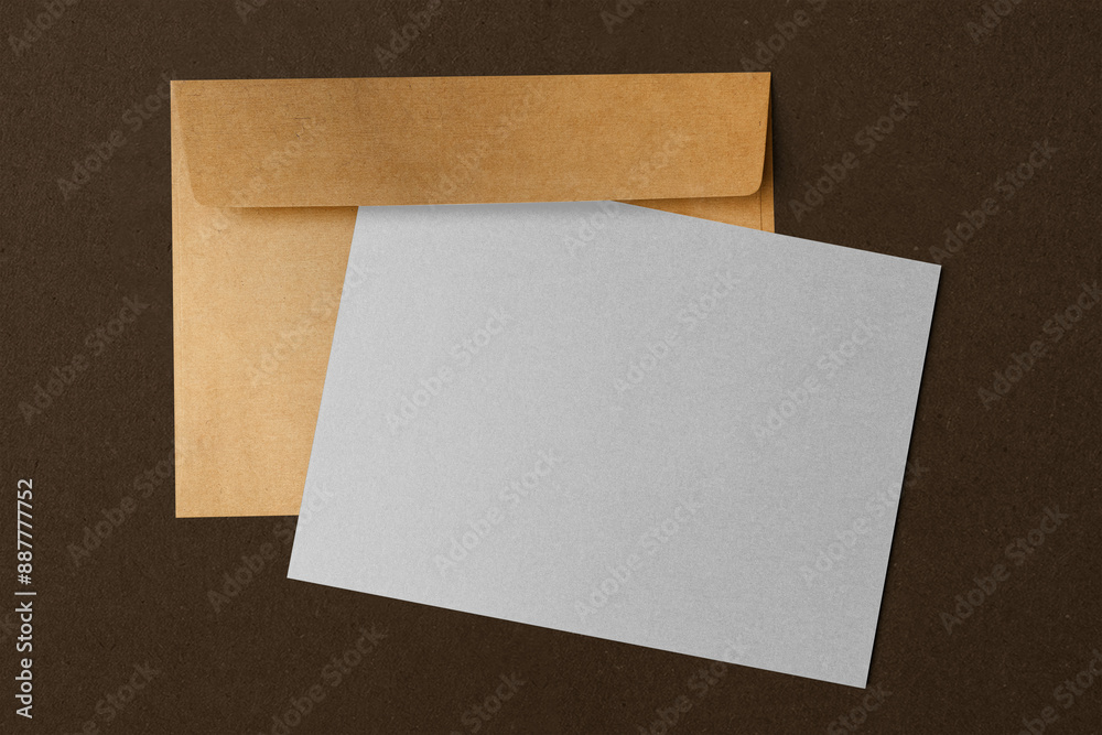 Greeting card png mockup, branding stationery Greeting card png mockup, branding stationery