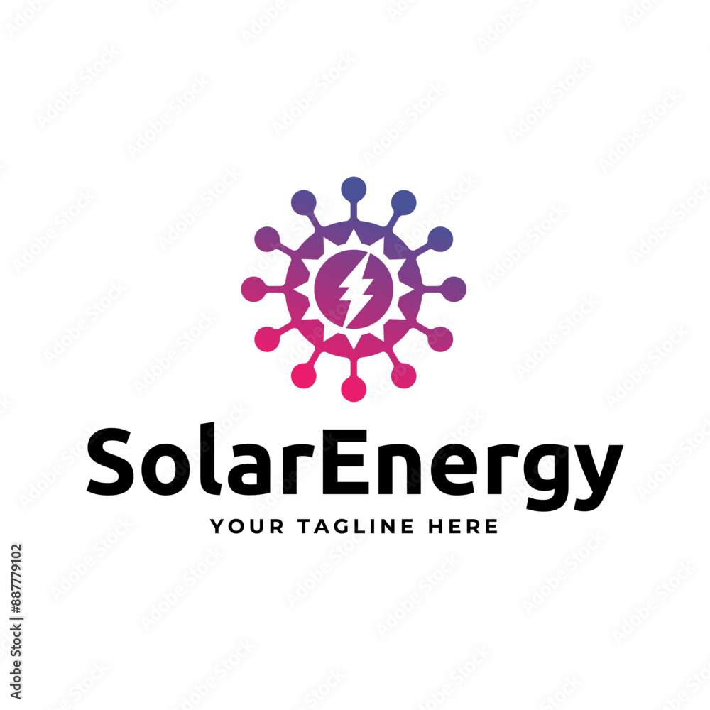 Solar Energy logo designs vector, Sun power logo Solar Energy logo designs vector, Sun power logo
