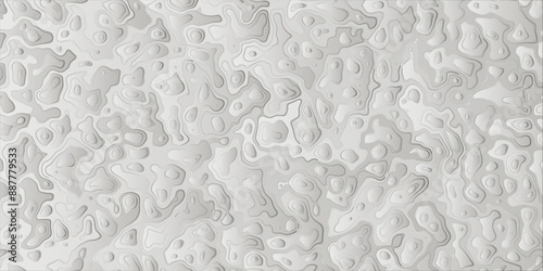 Abstract topography map, topology line map, geographic abstract grid vector background. 