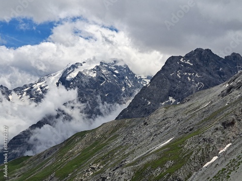 mountain landscape in the austrian alps