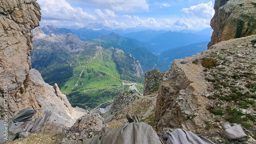 View from Lagazuoi Mountain photo