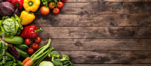 An assortment of fresh vege...