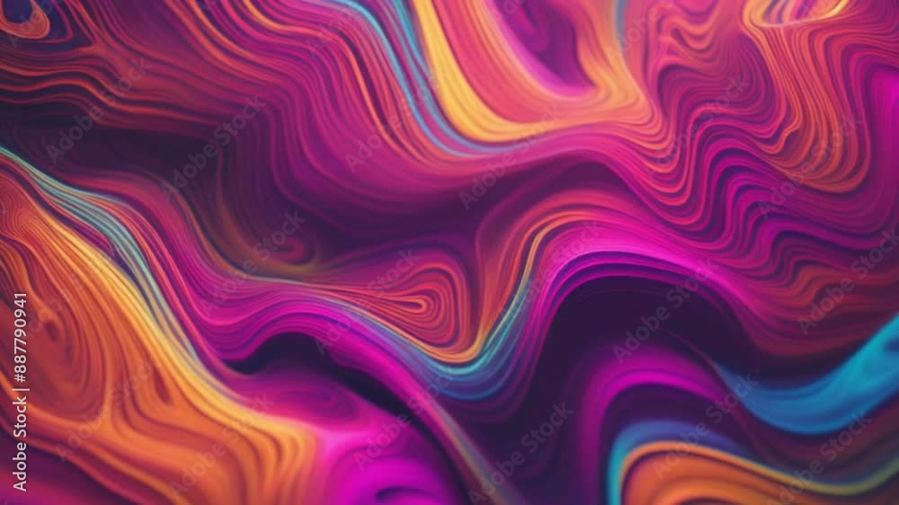 Abstract Swirling Colorful Pattern Abstract Swirling Colorful Pattern